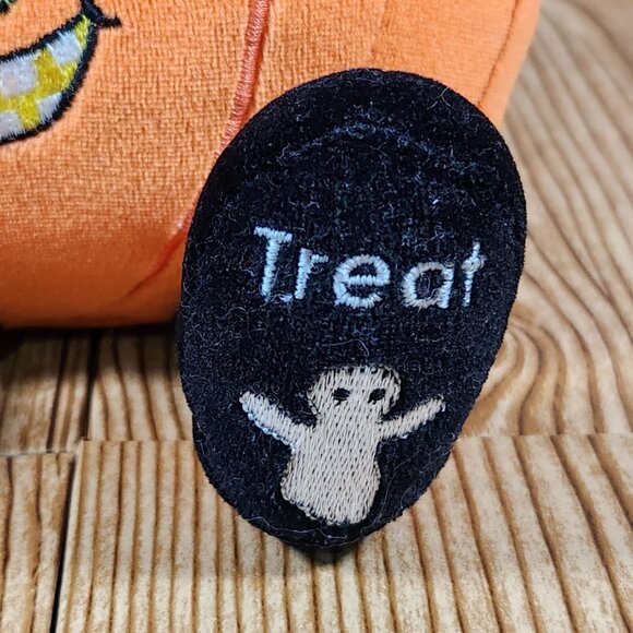 Vtg Eurpsville Eurps Halloween Pumpkin Anthropomorphic 2002 Plush Stuffed Doll - Picture 8 of 12